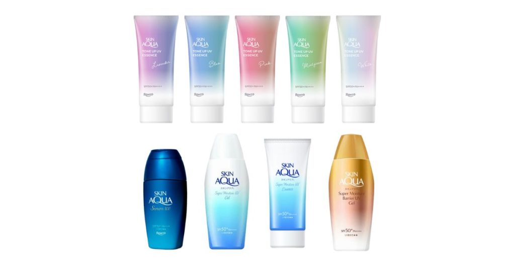 スキンアクアでオクチノキサートが入っている商品